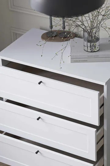 Interlaken kommode 75 cm - Hvit - Oppbevaring - Oppbevaringsmøbler - Kommode