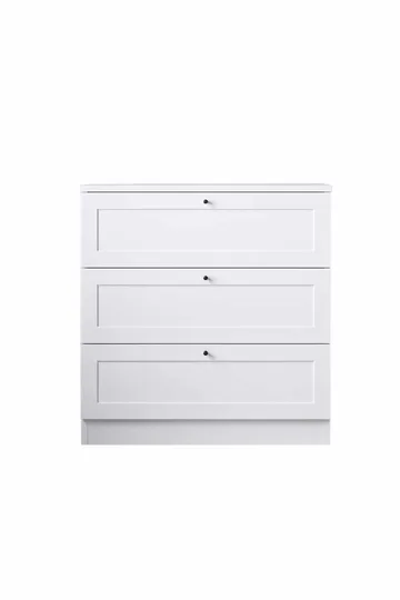 Interlaken kommode 75 cm - Hvit - Oppbevaring - Oppbevaringsmøbler - Kommode