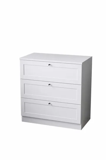 Interlaken kommode 75 cm - Hvit - Oppbevaring - Oppbevaringsmøbler - Kommode