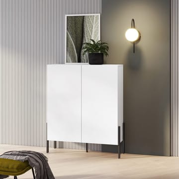 Kommode Jukon 2 dører - Hvit Supermatt - Oppbevaring - Oppbevaringsmøbler - Sideboard & skjenk