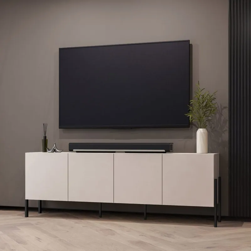 Kommode Jukon 4 dører - Kashmir - Oppbevaring - Oppbevaringsmøbler - Sideboard & skjenk