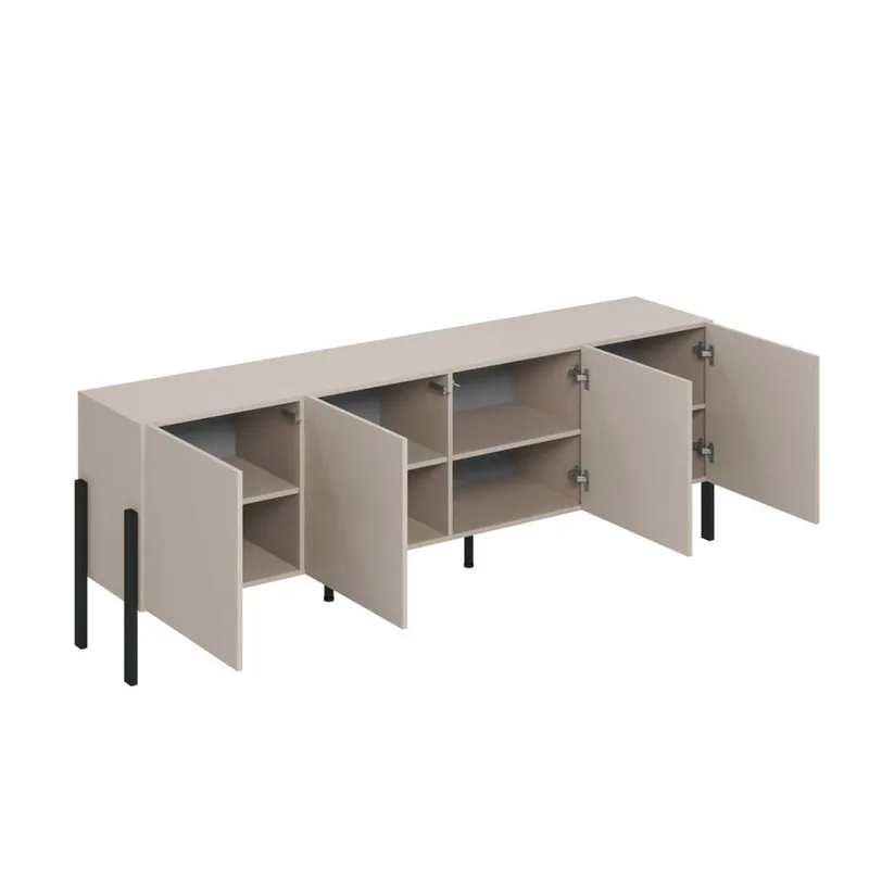 Kommode Jukon 4 dører - Kashmir - Oppbevaring - Oppbevaringsmøbler - Sideboard & skjenk