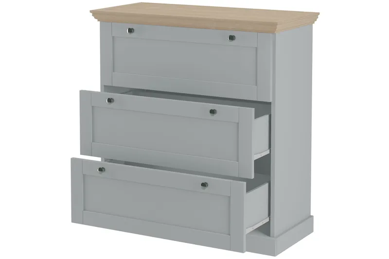 Jundapah Kommode - Grå/Brun - Oppbevaring - Oppbevaringsmøbler - Kommode