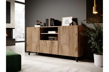 Juniskär Kommode - Svart|Eik - Oppbevaring - Oppbevaringsmøbler - Kommode