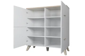 Kardos Kommode 110 cm - Natur/Svart - Oppbevaring - Oppbevaringsmøbler - Kommode