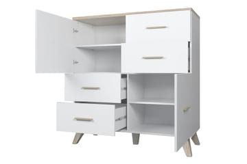 Kardos Kommode 45x110 cm - Natur/Svart - Oppbevaring - Oppbevaringsmøbler - Kommode