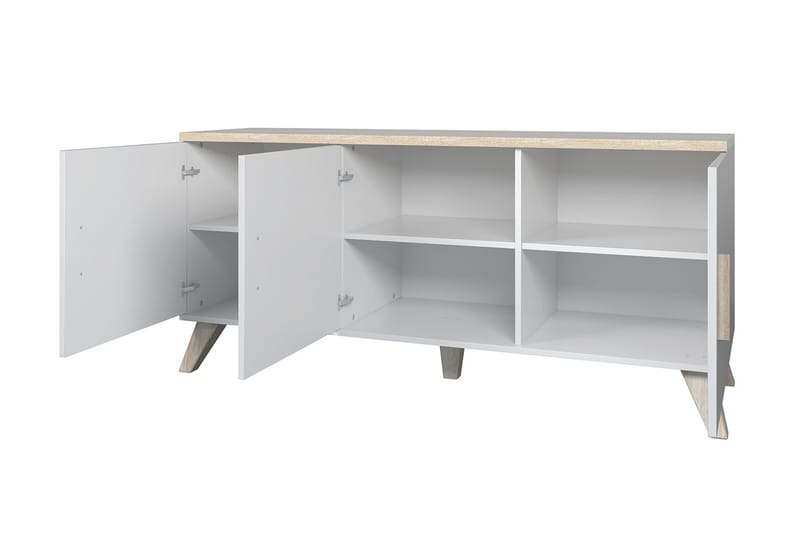 Kardos Kommode 45x150 cm - Natur/Svart - Oppbevaring - Oppbevaringsmøbler - Kommode