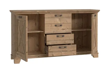 Kerrow Kommode 175 cm - Brun - Oppbevaring - Oppbevaringsmøbler - Kommode