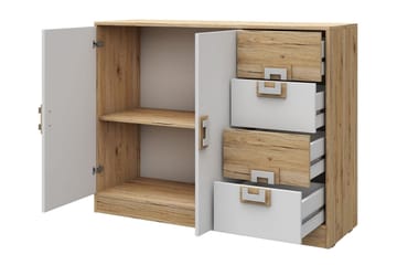 Klacksberg Kommode 120x40x93 cm - Beige / Hvit - Oppbevaring - Oppbevaringsmøbler - Kommode