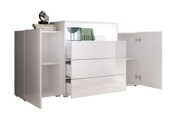 Kommode 150 cm - Hvit - Oppbevaring - Oppbevaringsmøbler - Kommode - Entrekommode