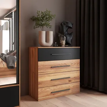 Kommode Beta med 4 Skuffer - Oppbevaring - Oppbevaringsmøbler - Kommode
