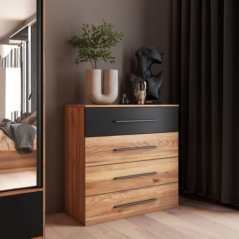 Kommode Beta med 4 Skuffer - Oppbevaring - Oppbevaringsmøbler - Kommode