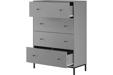 Kommode Celine Grå - Grå - Oppbevaring - Oppbevaringsmøbler - Kommode