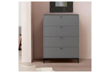 Kommode Celine Grå - Grå - Oppbevaring - Oppbevaringsmøbler - Kommode