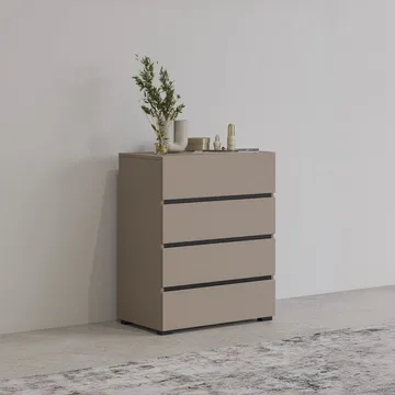 Kommode Cross med 4 skuffer - Congo - Oppbevaring - Oppbevaringsmøbler - Kommode
