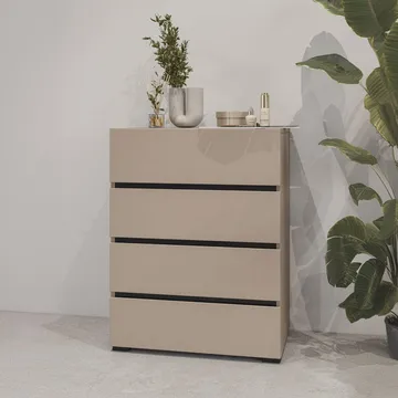 Kommode Cross med 4 skuffer - Congo - Oppbevaring - Oppbevaringsmøbler - Kommode