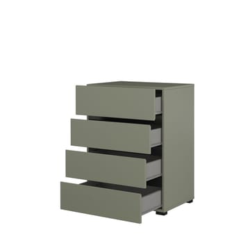 Kommode Cross med 4 skuffer - Grønn - Oppbevaring - Oppbevaringsmøbler - Kommode