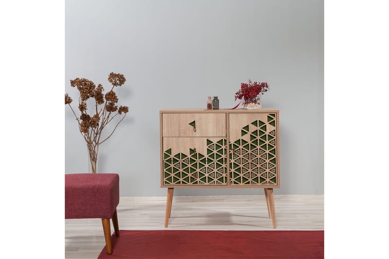 Kommode Gillberga 90 cm - Brun - Oppbevaring - Oppbevaringsmøbler - Kommode