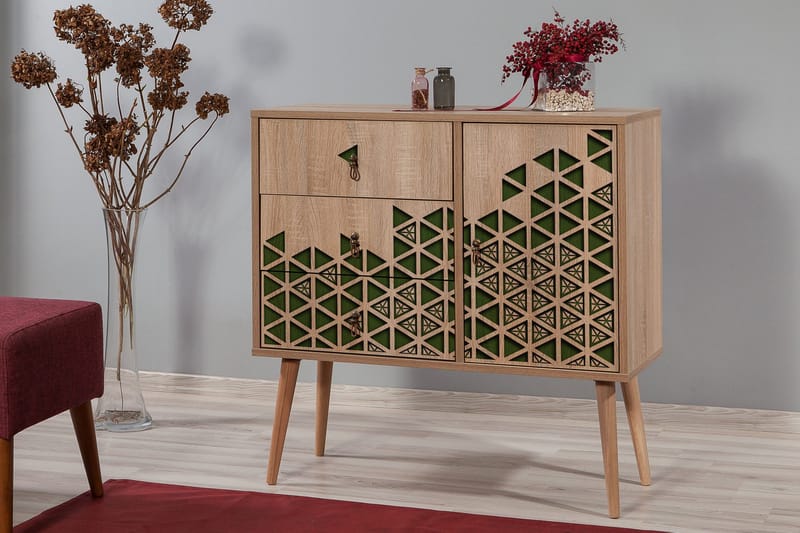 Kommode Gillberga 90 cm - Brun - Oppbevaring - Oppbevaringsmøbler - Kommode
