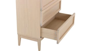 Kommode Granöy med 3 Skuffer - Hvitpigmentert eik - Oppbevaring - Oppbevaringsmøbler - Kommode