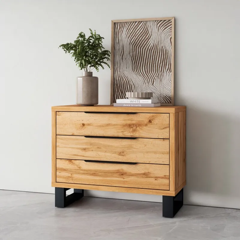 Kommode Halle S med 3 skuffer - Oppbevaring - Oppbevaringsmøbler - Kommode