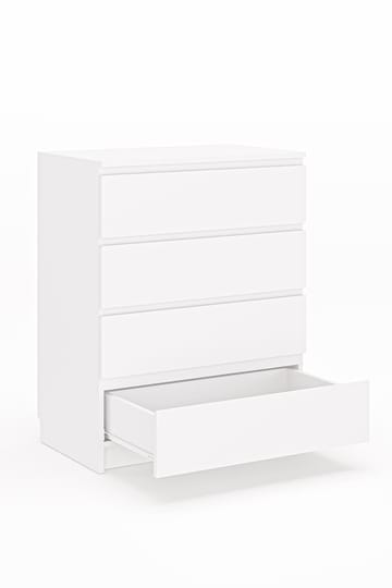 Kommode Hanah Home Derinkuyu 4 (80 x 100 x 48 cm) Hvit - Oppbevaring - Oppbevaringsmøbler - Kommode