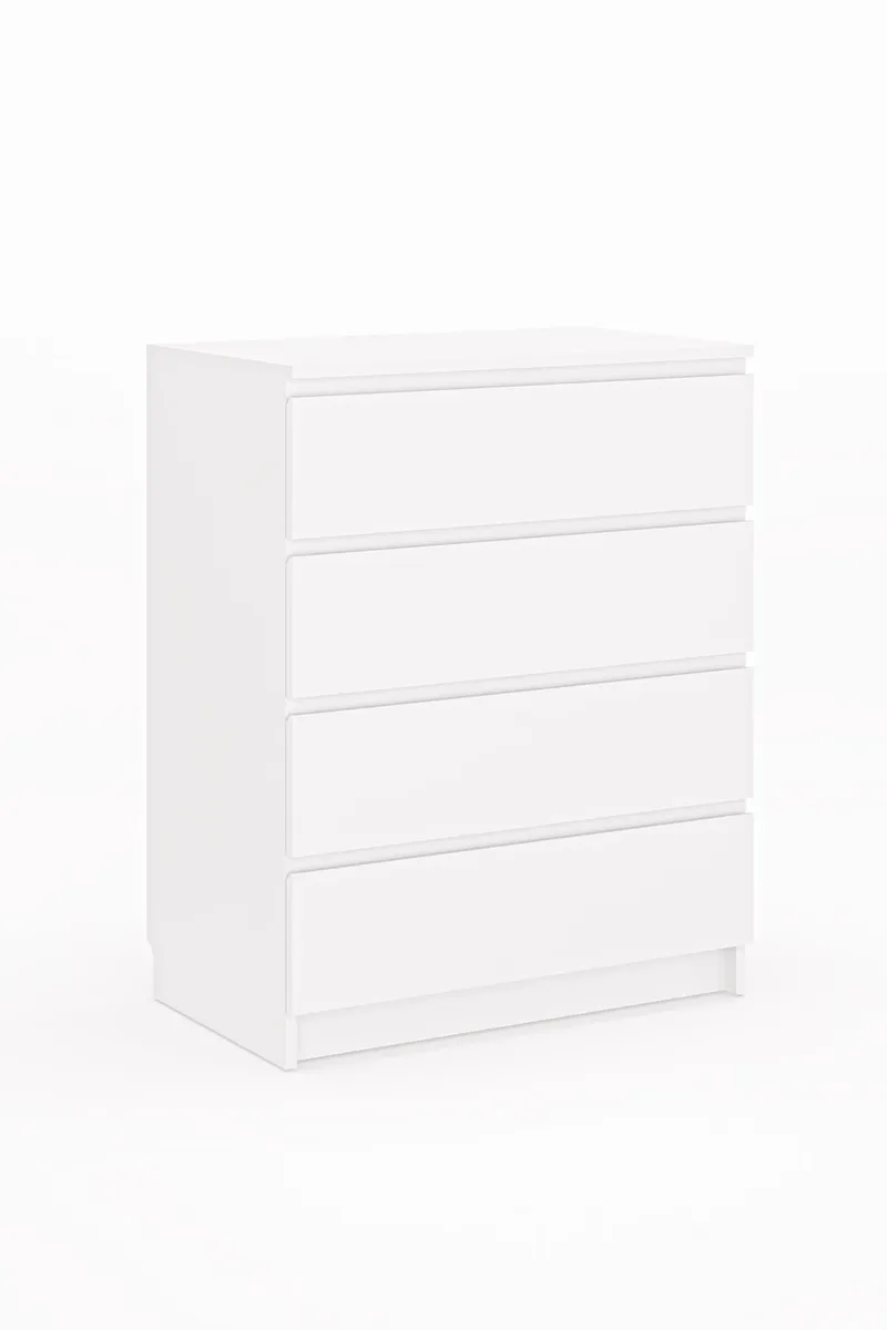 Kommode Hanah Home Derinkuyu 4 (80 x 100 x 48 cm) Hvit