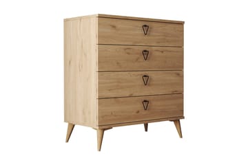 Kommode Heerle 45x80 cm - Natur - Oppbevaring - Oppbevaringsmøbler - Kommode