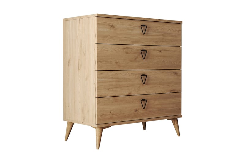 Kommode Heerle 45x80 cm - Natur - Oppbevaring - Oppbevaringsmøbler - Kommode
