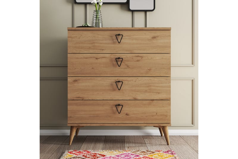 Kommode Heerle 45x80 cm - Natur - Oppbevaring - Oppbevaringsmøbler - Kommode