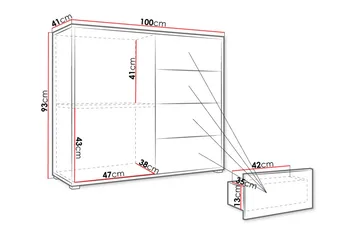Kommode - Hvit - Oppbevaring - Oppbevaringsmøbler - Kommode