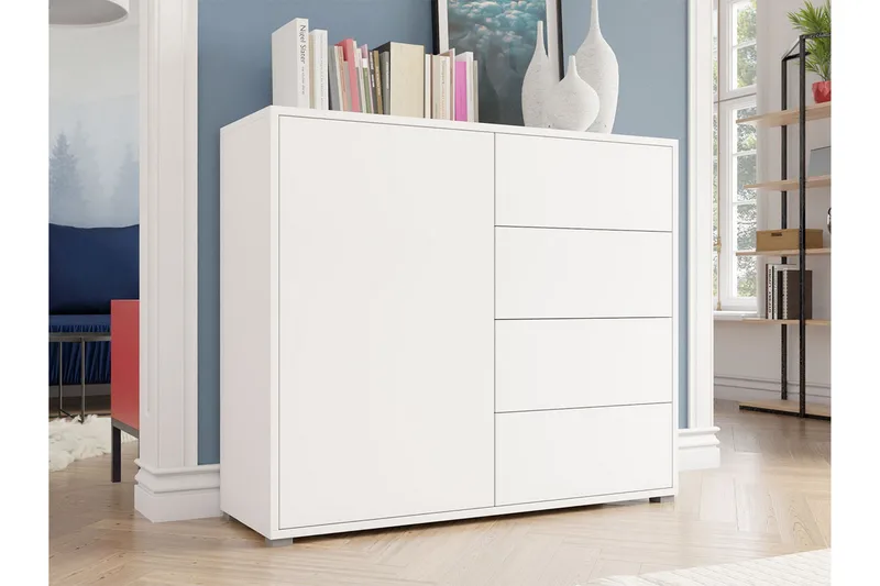 Kommode - Hvit - Oppbevaring - Oppbevaringsmøbler - Kommode