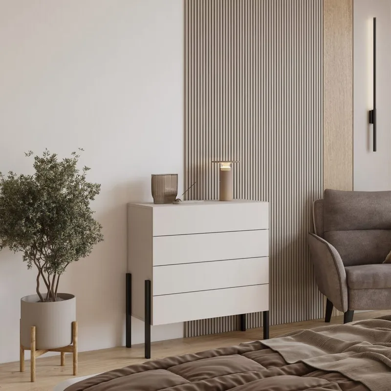 Kommode Jukon S med 4 skuffer - Oppbevaring - Oppbevaringsmøbler - Kommode