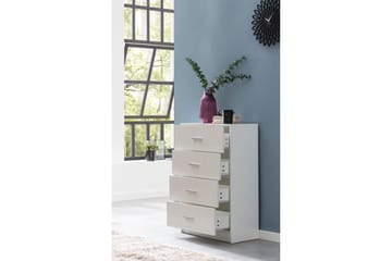 Kommode Kinjerski 60x30 cm - Hvit - Oppbevaring - Oppbevaringsmøbler - Kommode