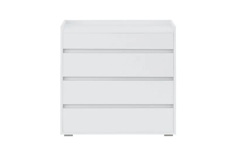 Kommode Kosmo Hvit, 4 skuffer - Hvit, 4 skuffer - Oppbevaring - Oppbevaringsmøbler - Kommode