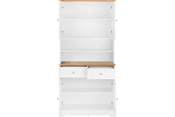 Kommode m. Overskap Kegi - Hvit - Oppbevaring - Oppbevaringsmøbler - Kommode