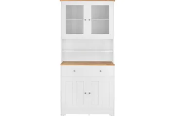 Kommode m. Overskap Kegi - Hvit - Oppbevaring - Oppbevaringsmøbler - Kommode