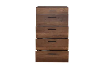 Kommode Matul Valnøtt - Rødfarget tre - Oppbevaring - Oppbevaringsmøbler - Kommode