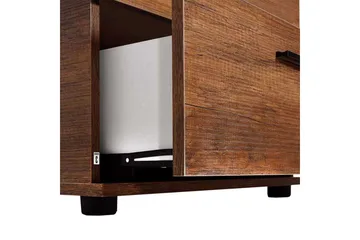 Kommode Matul Valnøtt - Rødfarget tre - Oppbevaring - Oppbevaringsmøbler - Kommode