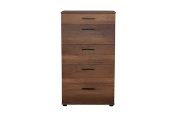 Kommode Matul Valnøtt - Rødfarget tre - Oppbevaring - Oppbevaringsmøbler - Kommode