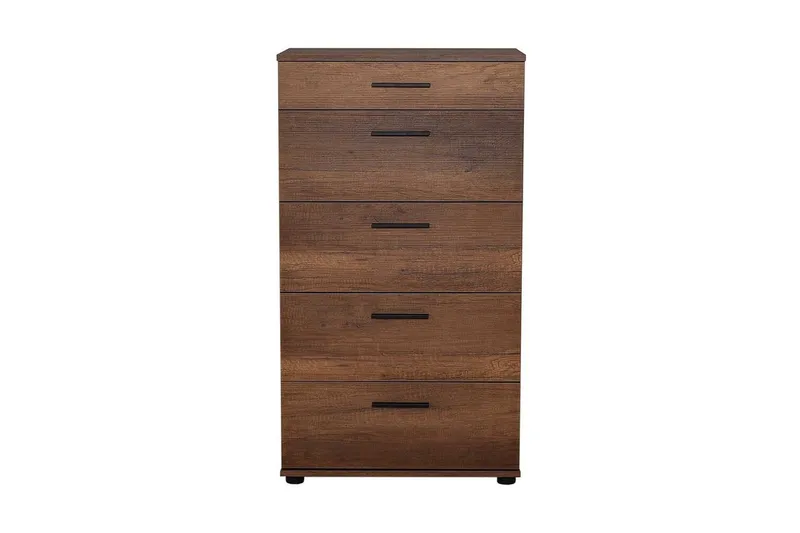 Kommode Matul Valnøtt, Rødfarget tre