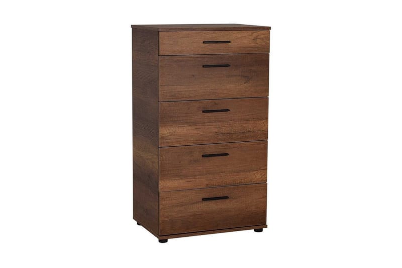 Kommode Matul Valnøtt - Rødfarget tre - Oppbevaring - Oppbevaringsmøbler - Kommode