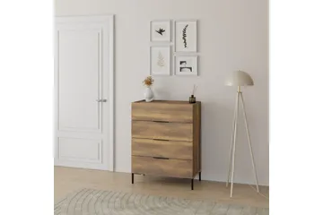 Kommode Matul Valnøtt - Valnøtt - Oppbevaring - Oppbevaringsmøbler - Kommode