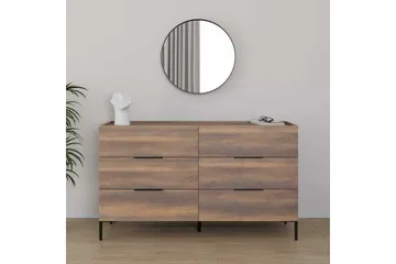 Kommode Matul Valnøtt - Valnøtt - Oppbevaring - Oppbevaringsmøbler - Kommode