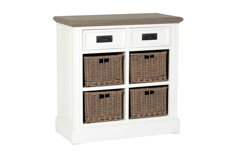 Kommode Metea 78,5 cm - Hvit - Benk - Gangbenk
