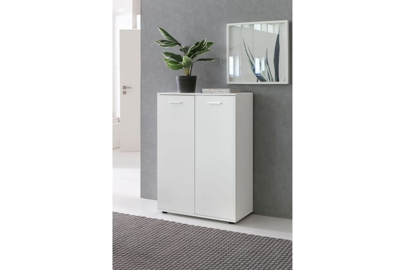 Kommode Moorclose 71x35 cm - Hvit - Entrekommode - Entreoppbevaring - Kommode