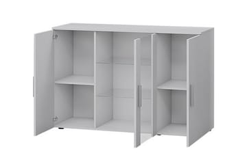 Kommode Soho 41x120 cm LED-belysning - Eik/Svart/Blå - Oppbevaring - Oppbevaringsmøbler - Kommode