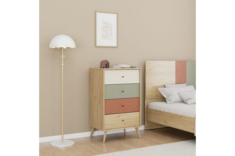 Kommode Stoneveil Flerfarget - Multifarget - Oppbevaring - Oppbevaringsmøbler - Kommode