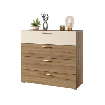 Kommode Vertina med 4 skuffer - Oppbevaring - Oppbevaringsmøbler - Kommode