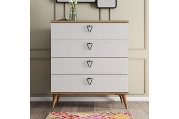 Kommode Zakkum 80x90,8 cm - Brun - Oppbevaring - Oppbevaringsmøbler - Kommode
